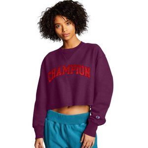NEW Champion Reverse Weave Cropped Sweatshirt